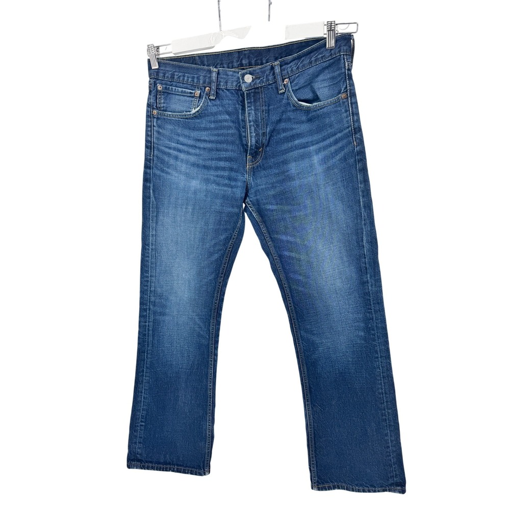 Levi's 527 Slim Bootcut Jeans Mens 34x30 Blue Medium Wash Denim 06990-110